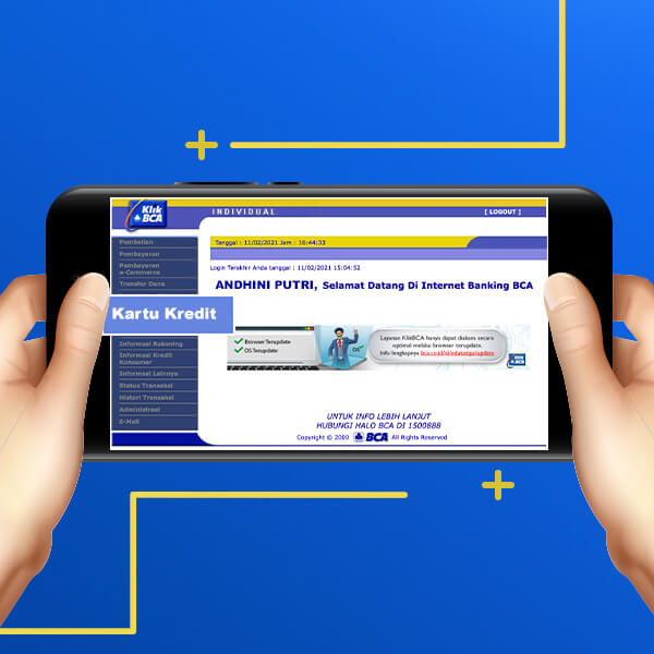 Trik akses Fitur Lengkap KlikBCA di Handphone-mu