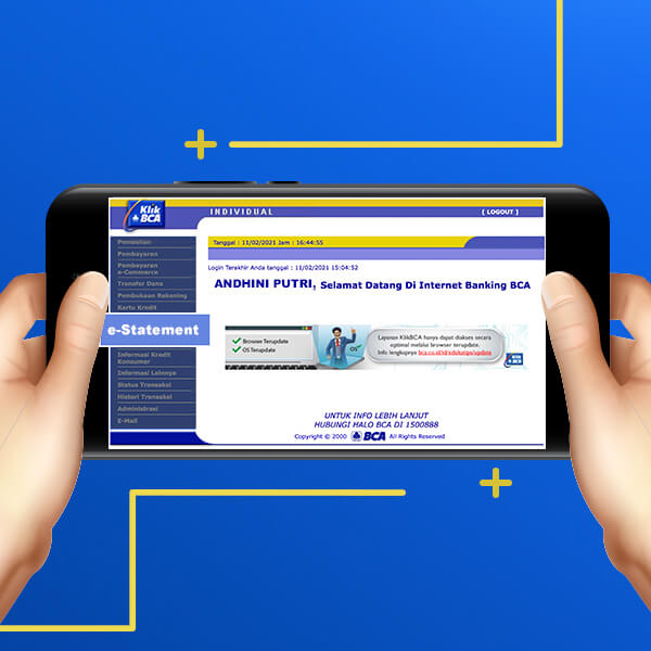 Trik akses Fitur Lengkap KlikBCA di Handphone-mu