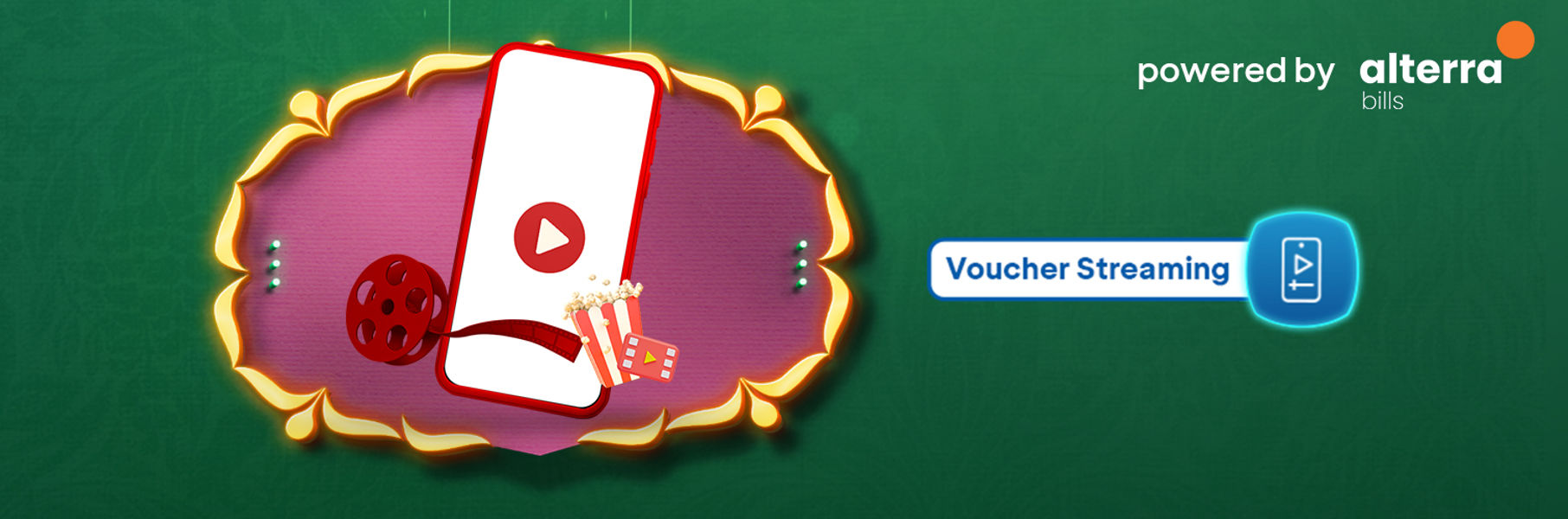 Diskon 15% Voucher Streaming image