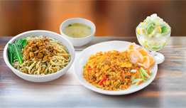 Dapatkan Menu Mie Ayam/Nasi Goreng Juara image