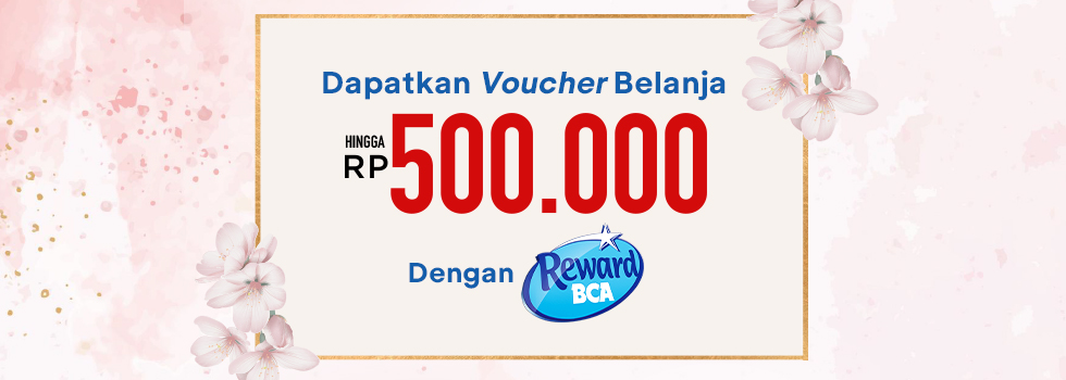 Dapatkan Voucher Belanja Hingga Rp500 Ribu image