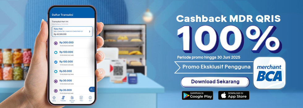 Cashback MDR 100% image
