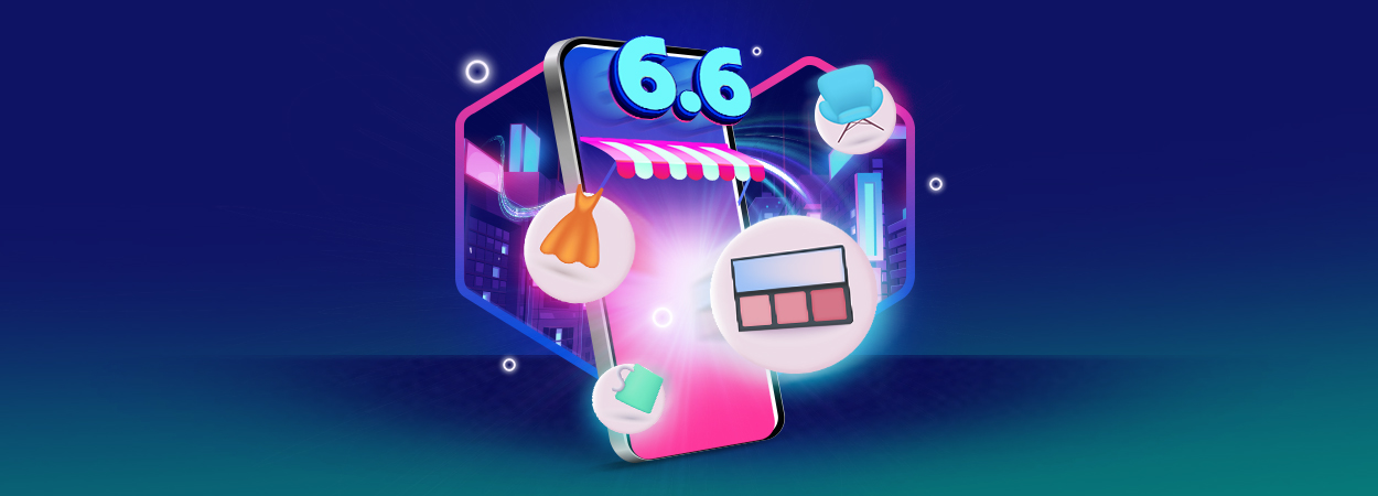 Lazada Mega Sale 6.6 - Diskon Hingga Rp200 Ribu