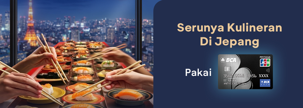 Restoran Pilihan di Jepang - Cashback 30% Untuk Restoran Pilihan di Jepang