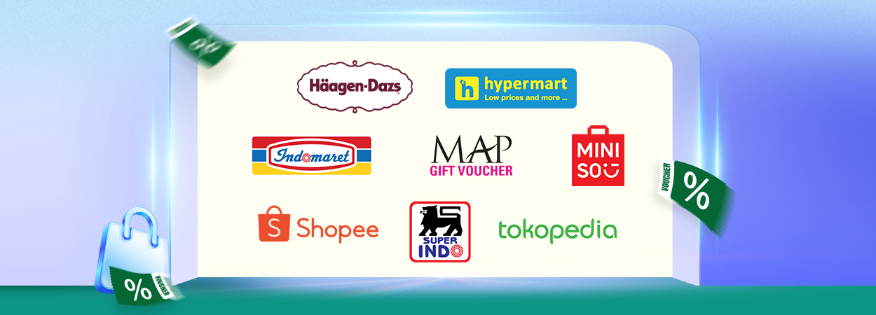 Diskon Hingga 43% untuk Voucher Belanja image