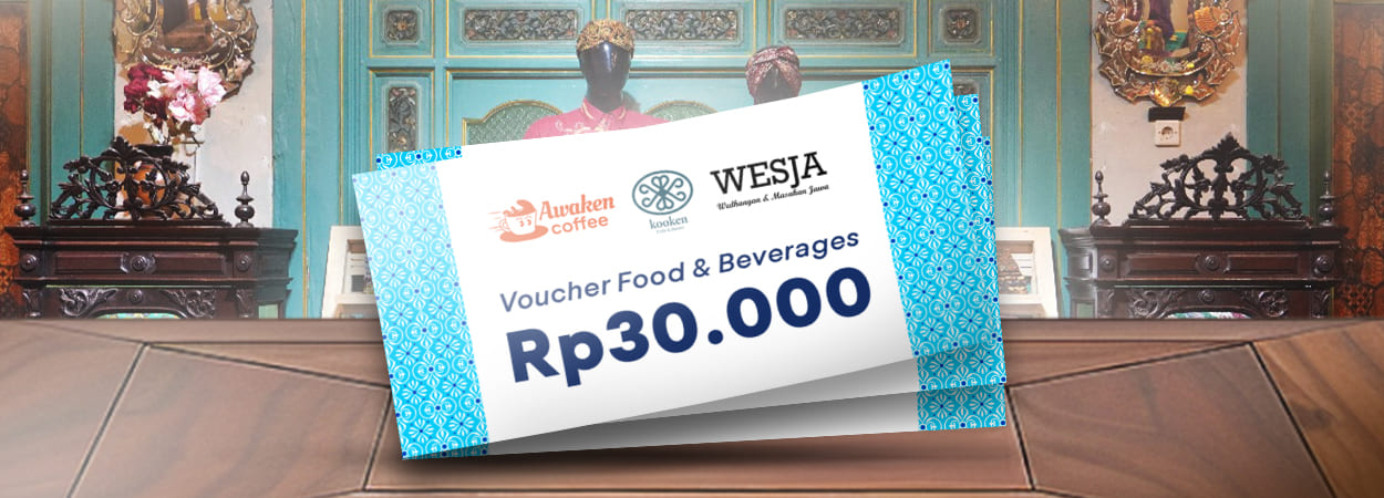 Batik Gunasti - Dapatkan Voucher F&B Rp30 Ribu
