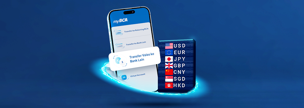 100% Telex Fee Cashback with Foreign Currency Transfer via myBCA image