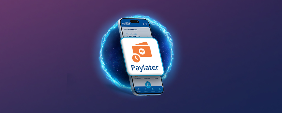 0% interest for 1 month installment using Paylater BCA image