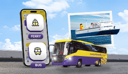 Cashback 25% Tiket Online Bus & Ferry image