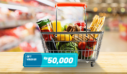Dapatkan Voucher Belanja Rp50 Ribu image