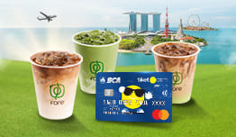 tiket.com - Beli Tiket Pesawat di tiket.com & Dapatkan Minum di Fore Coffee