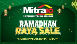 Mitra10 Tenth Avenue Bandung - Diskon Rp100 Ribu