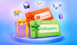 Bonus E-Voucher hingga 100% dengan Reward BCA image