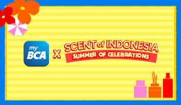myBCA X Scent of Indonesia - Dapatkan Voucher Belanja hingga Rp100 Ribu