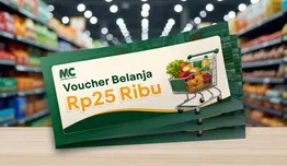 Mutiara Cahaya Swalayan - Get Shopping Voucher IDR25,000