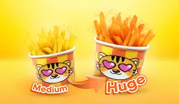 Dapatkan Upsize Huge Fries image