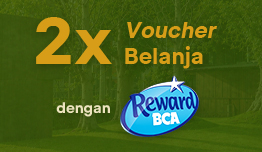 2x Voucher Belanja dengan Reward BCA image