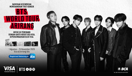 BTS WORLD TOUR ‘ARIRANG’ IN JAKARTA  - Dapatkan 1 Kupon Undian