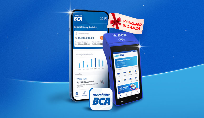 Program Kasir Merchant BCA Berhadiah - Dapatkan E-Voucher Senilai Rp250 Ribu