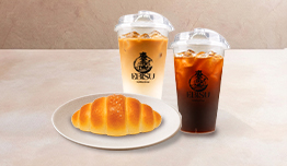 Special Price IDR 29,500 Salt Bread + Coffee image