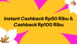 Instant Cashback Rp50 Ribu di myBCA dan Cashback Rp100 Ribu dengan Kartu Kredit BCA image