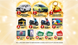 Dapatkan Esktra Kupon Undian Berhadiah image