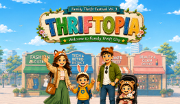 Thriftopia Vol.3 Surabaya - Dapatkan Voucher Rp50 Ribu 
