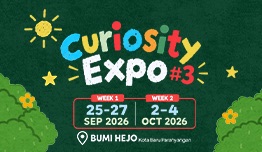 Curiosity Expo Bandung - Dapatkan Voucher hingga Rp50 Ribu