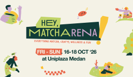 Hey, Matcharena! Medan - Cashback Instant Rp10 Ribu