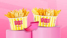 Complimentary upsize Giant Fries ke Super Giant Fries image