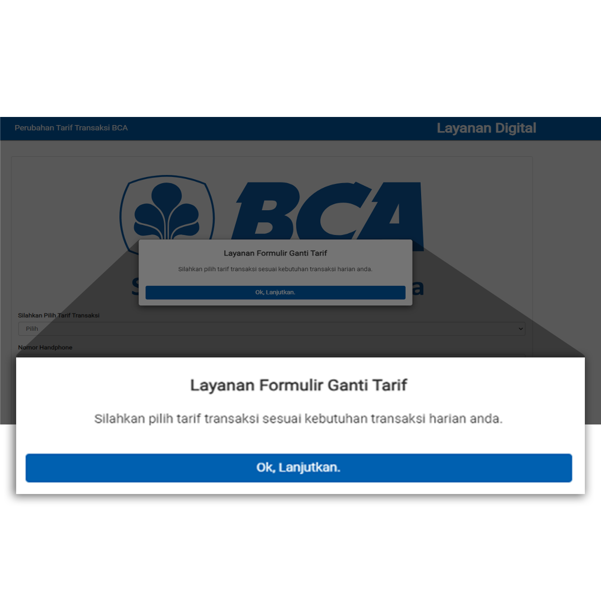 Webform Palsu Mengatasnamakan BCA