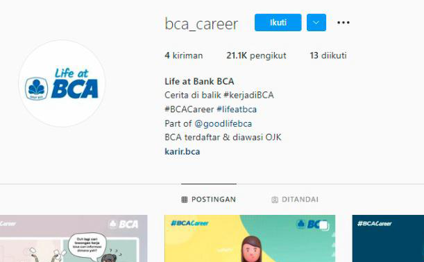Lowongan Kerja Mengatasnamakan BCA