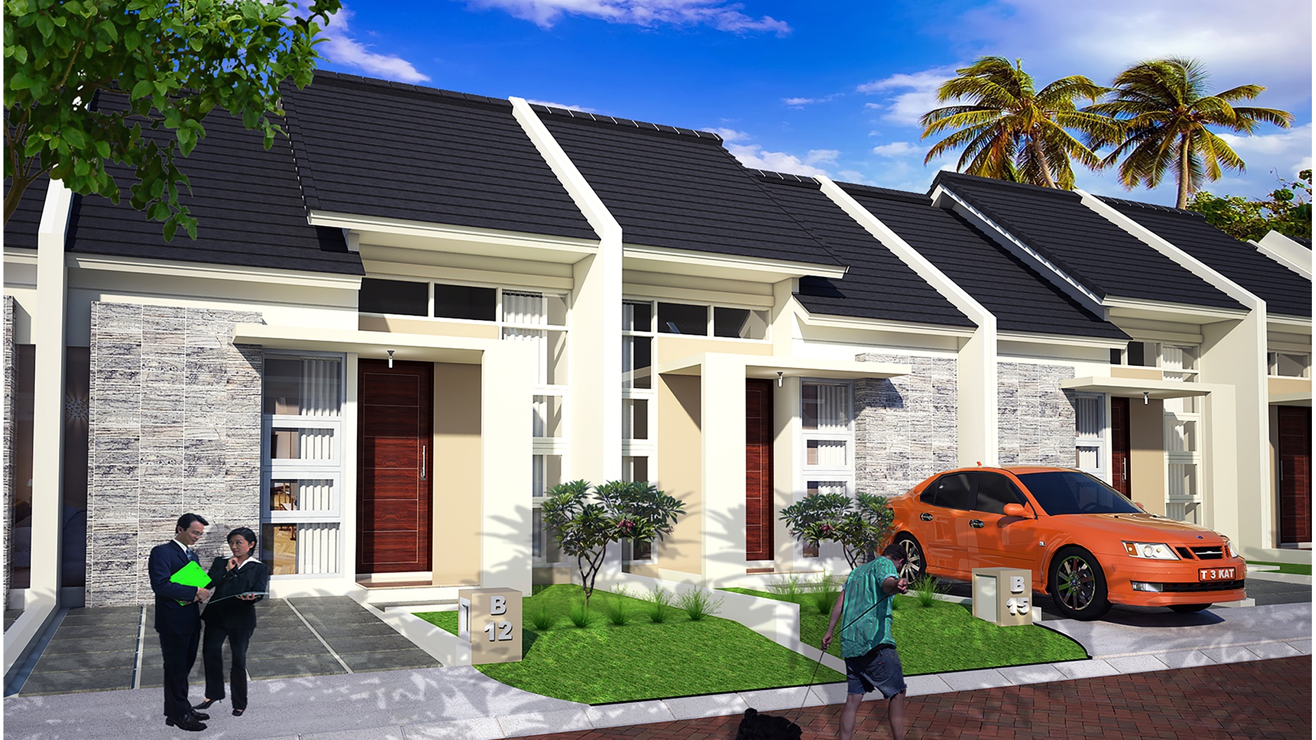 perumahan green resort palembang