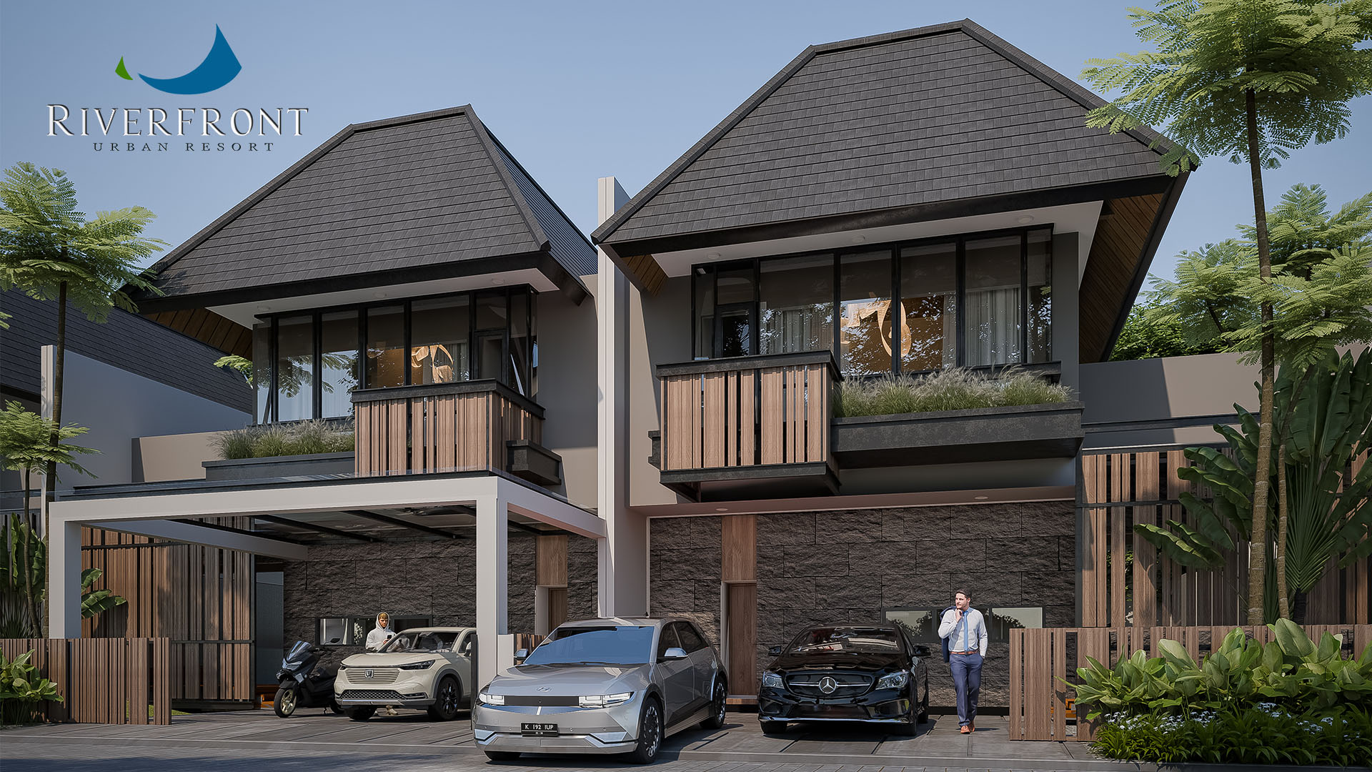 riverfront urban resort
