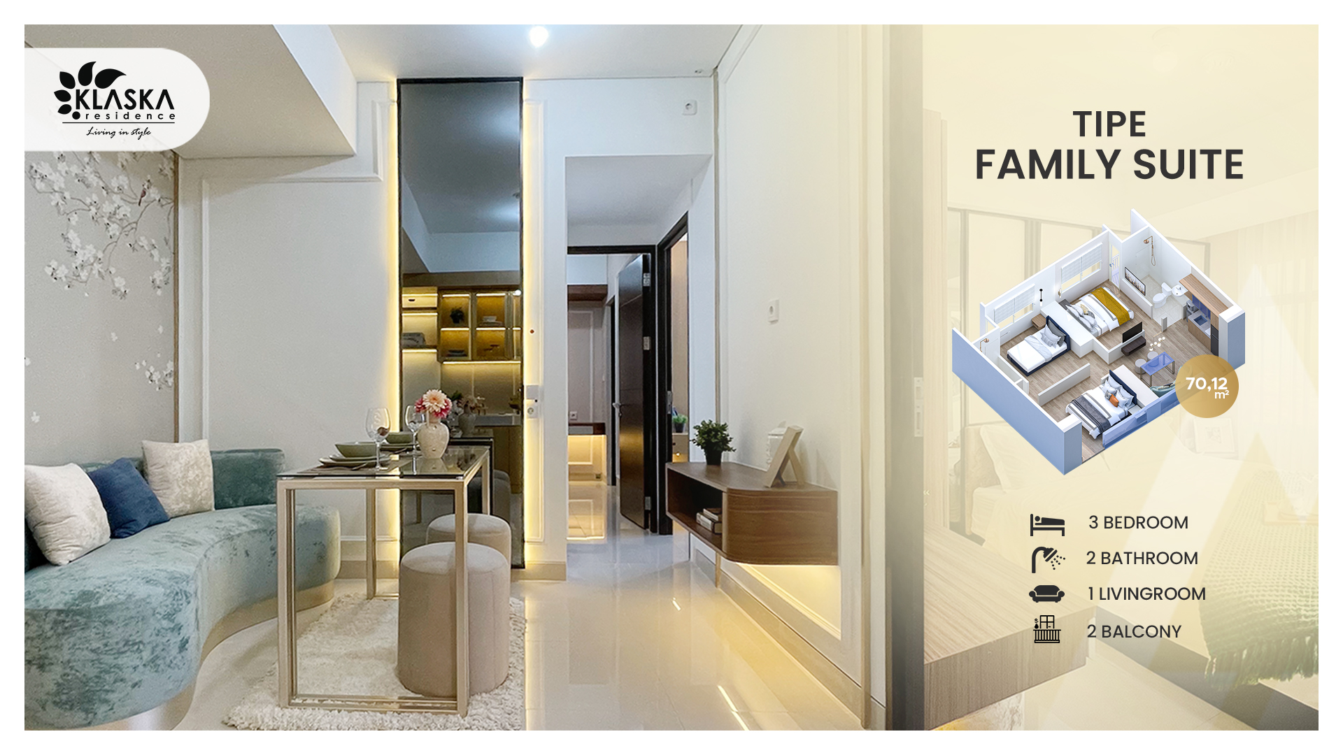 apartemen klaska residence