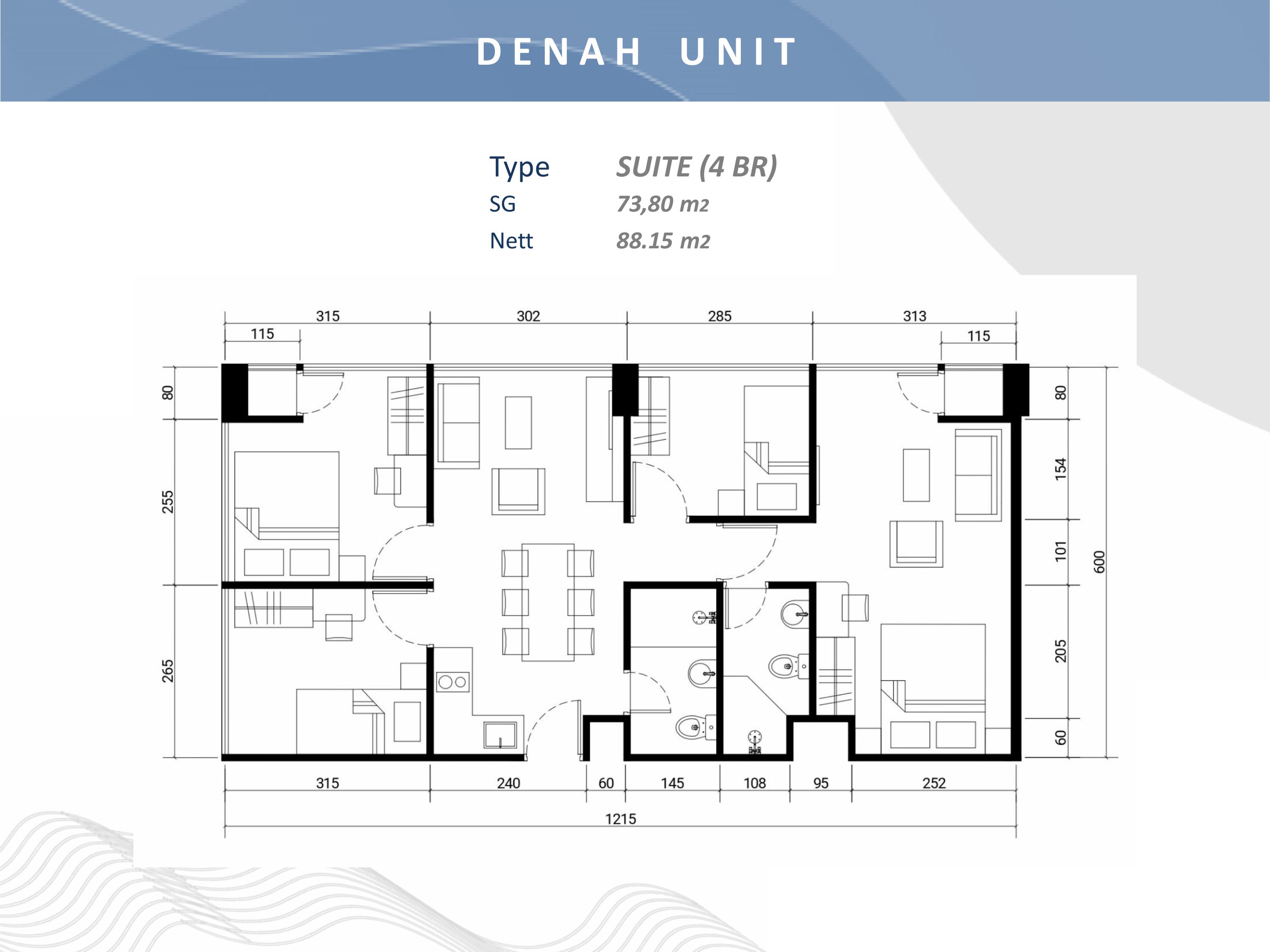 Apartemen The Bay