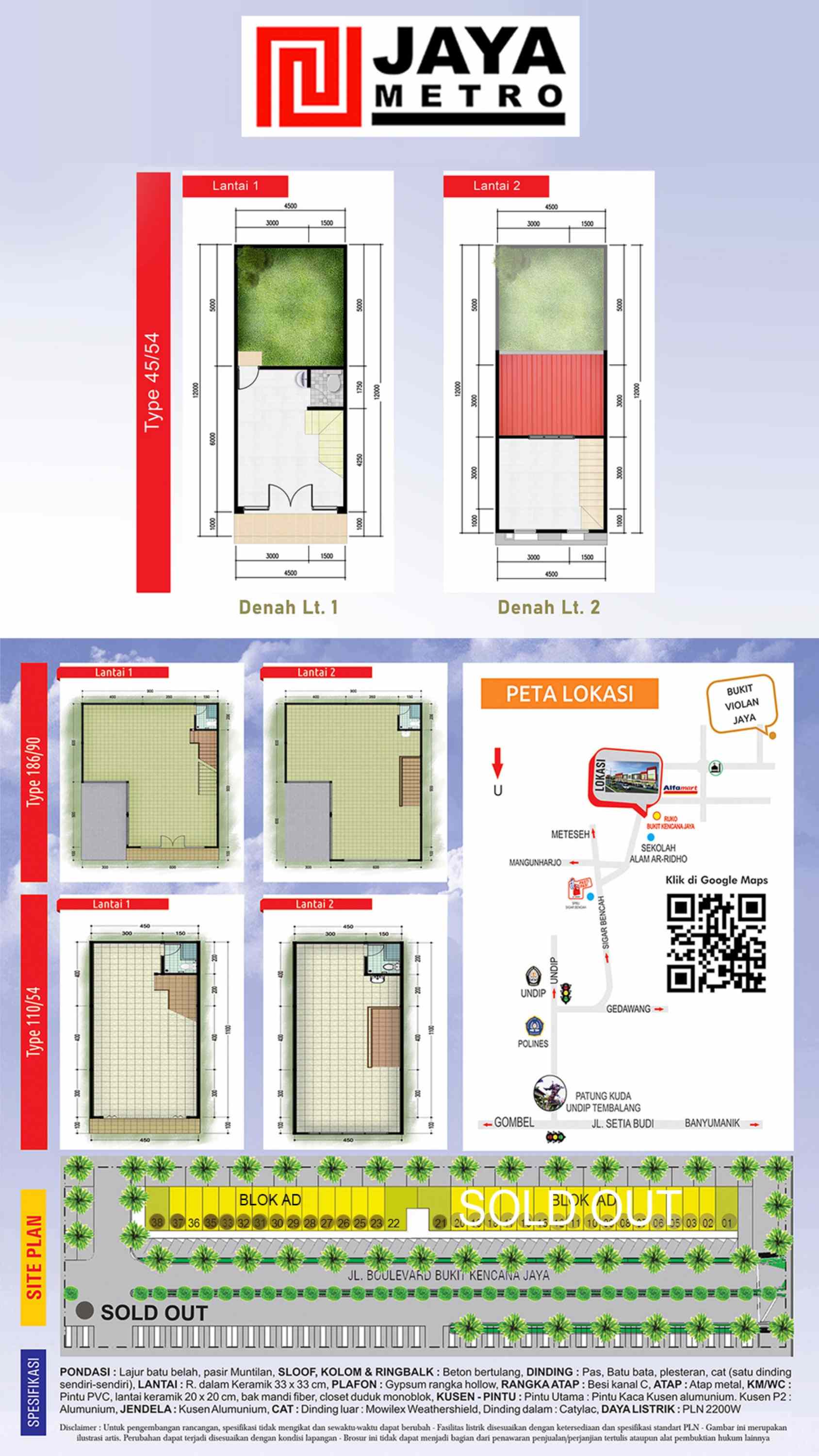 Kawasan Bukit Kencana Jaya - Cluster Emerald Garden & Ruko BKJ