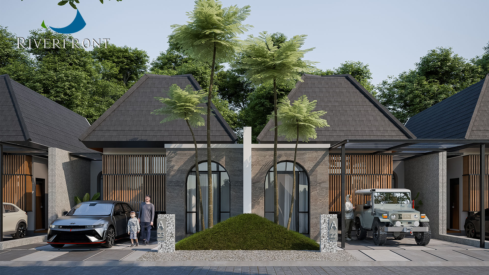 riverfront urban resort