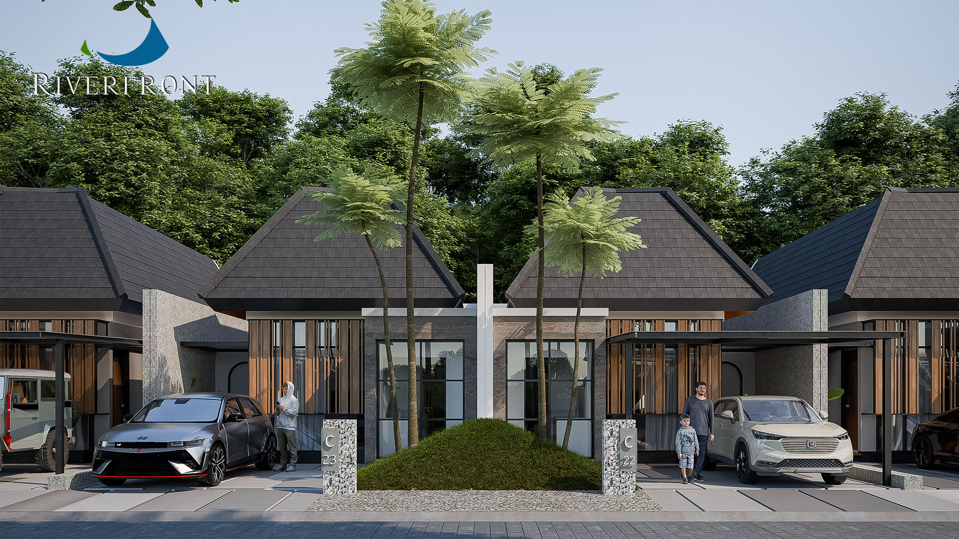 riverfront urban resort