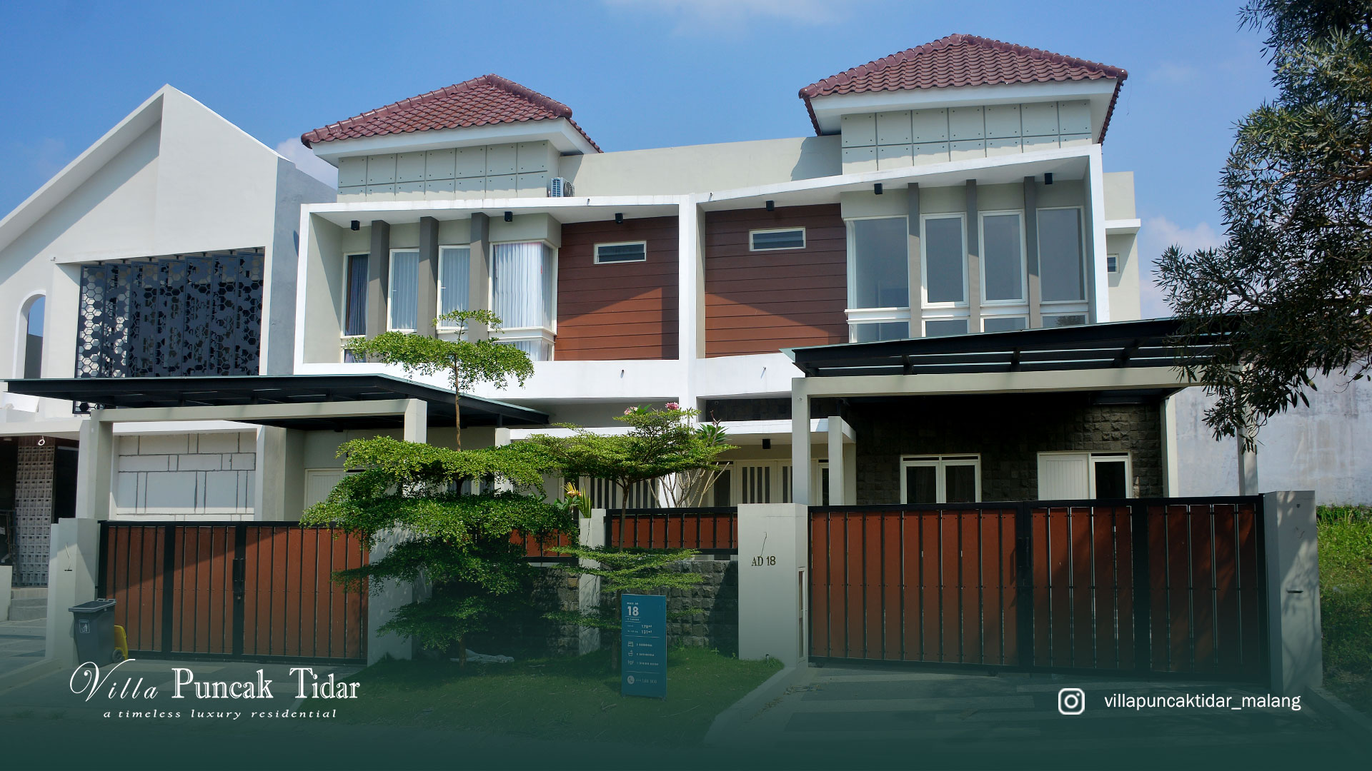 villa puncak tidar