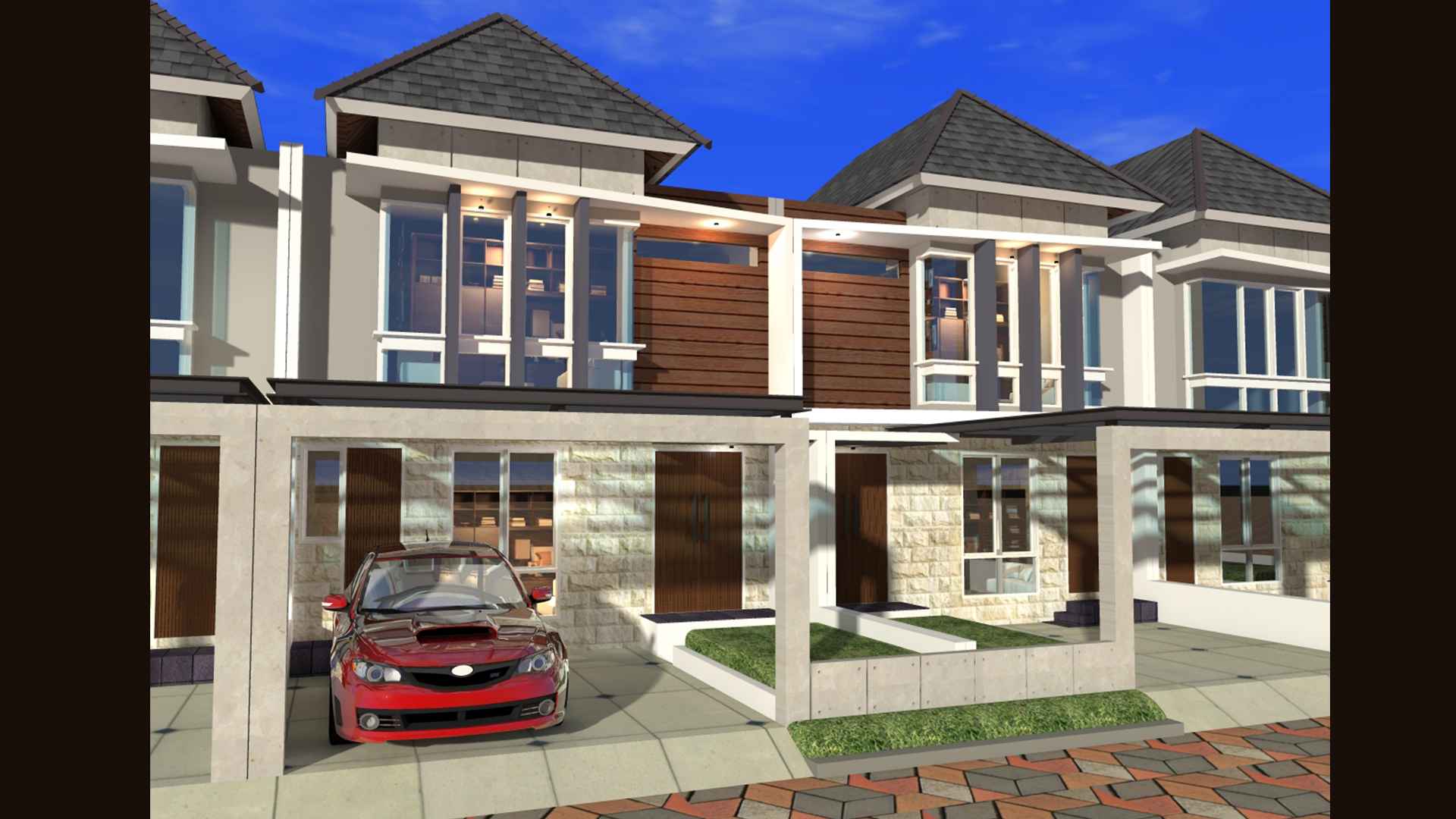 villa puncak tidar