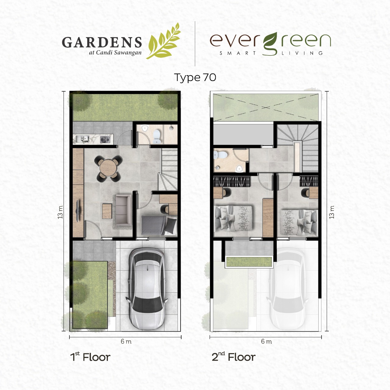 gardens at candi sawangan