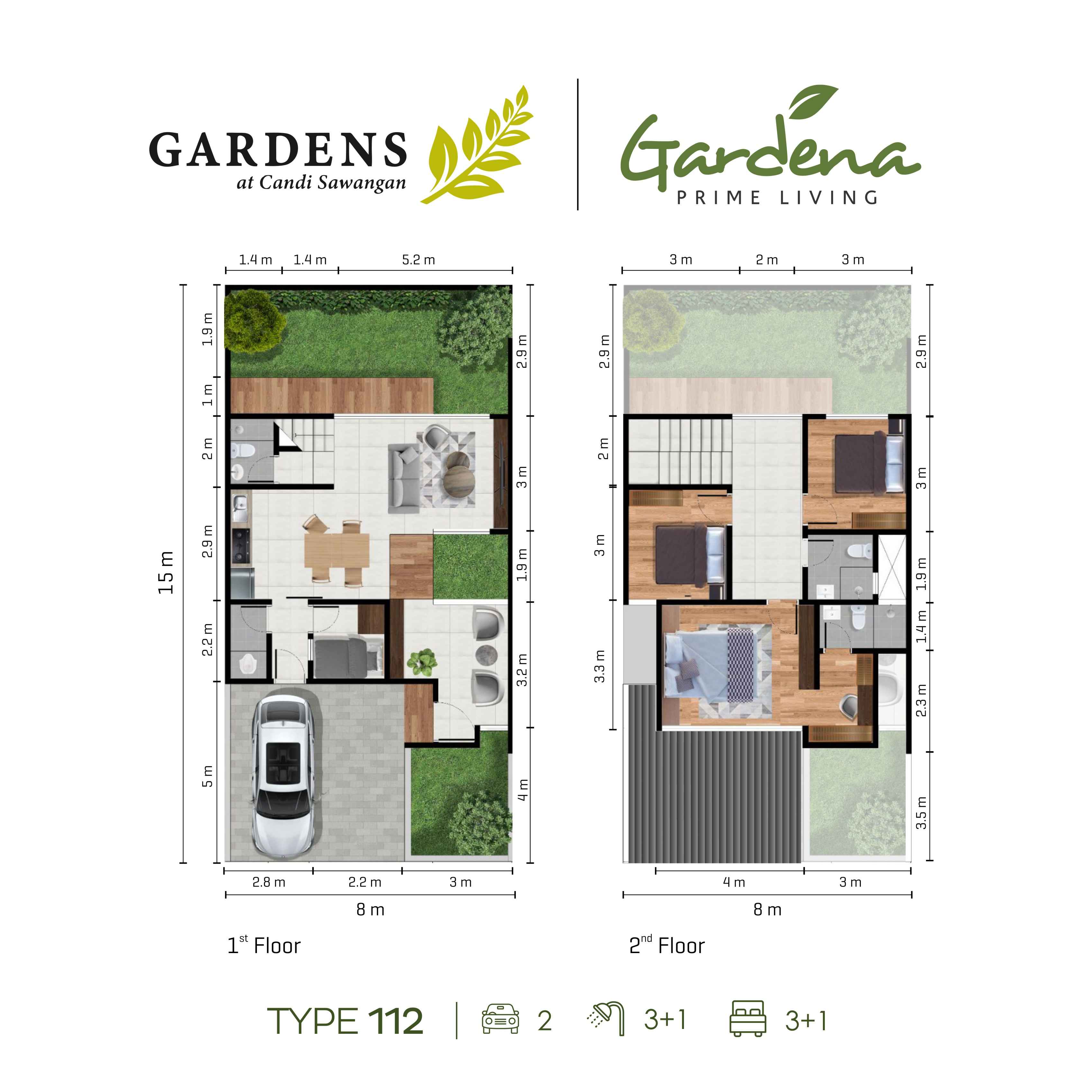 Gardens at Candi Sawangan