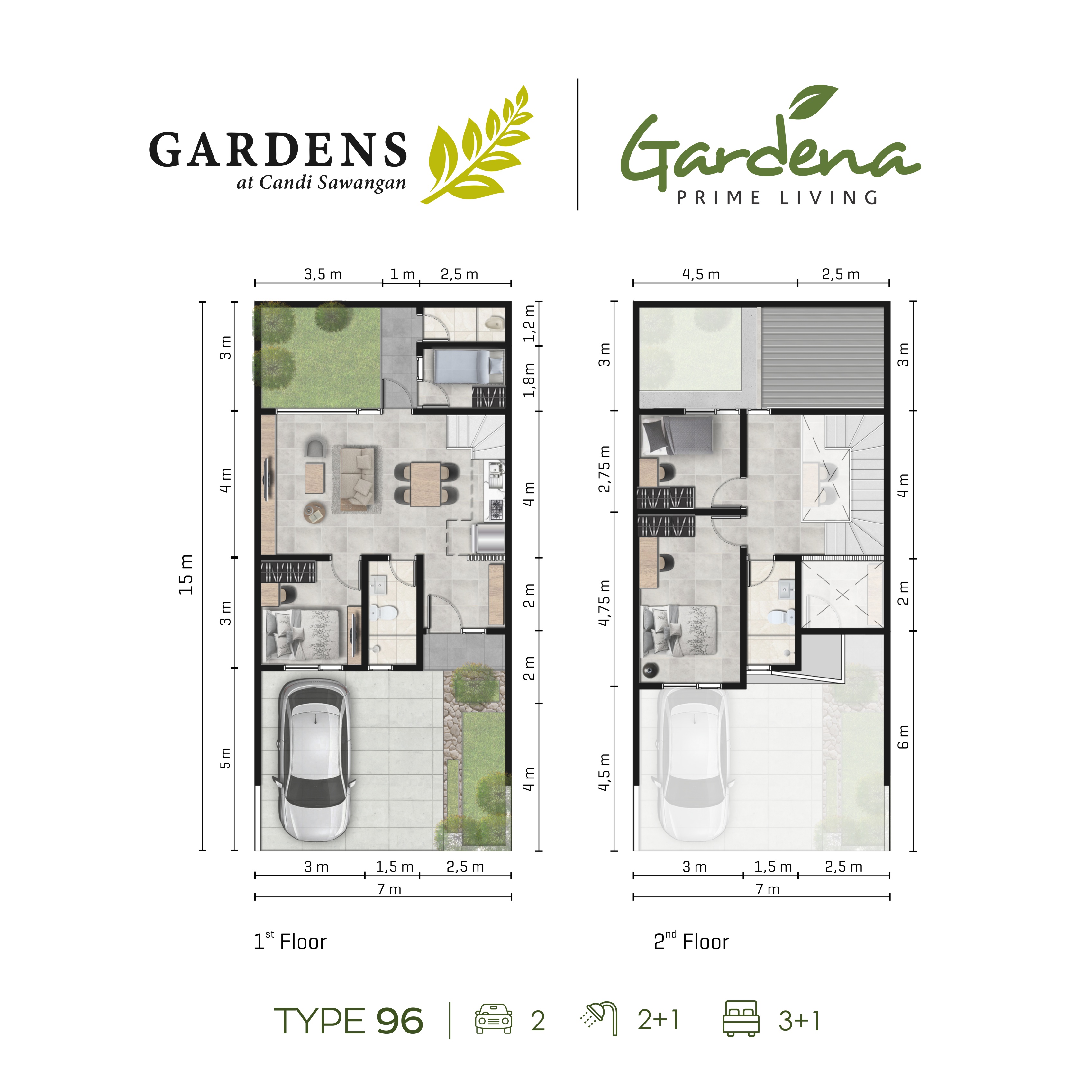 Gardens at Candi Sawangan