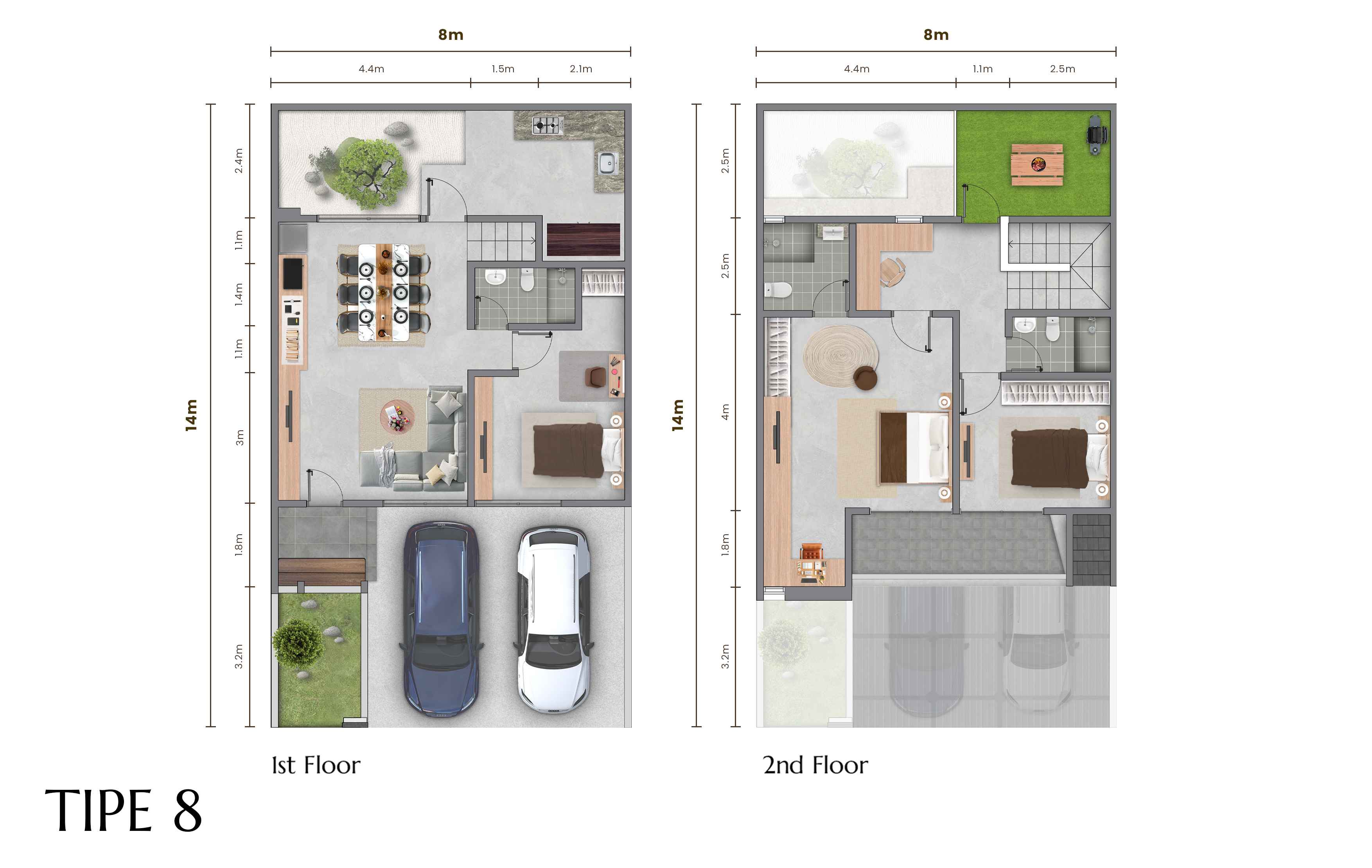 Gardens at Candi Sawangan
