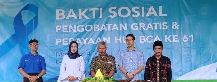 Rangkaian Kegiatan Sosial HUT ke-61 BCA : BCA Gelar Pengobatan Gratis & Edukasi Hidroponik untuk Warga Desa Pentingsari