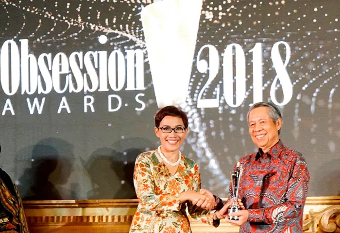BCA Raih Penghargaan Enterprise Achiever di Ajang Obsession Awards 2018