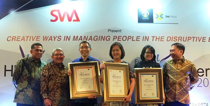 Berhasil Tingkatkan Peran & Kualitas SDM,BCA Raih Penghargaan di Ajang HR Excellence Award 2018