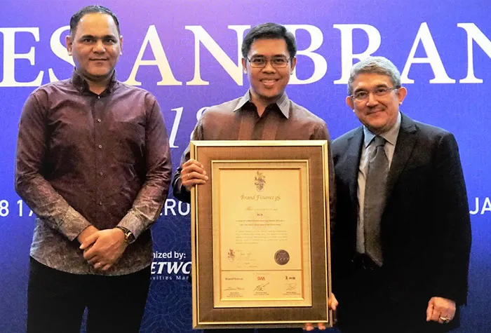 BCA Raih Penghargaan di Ajang Indonesia's Top 100 Most Valuable Brands 2018 