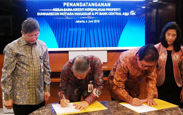 BCA Berikan Fasilitas Kredit Kepemilikan Properti untuk Sinergi Mutiara Cemerlang